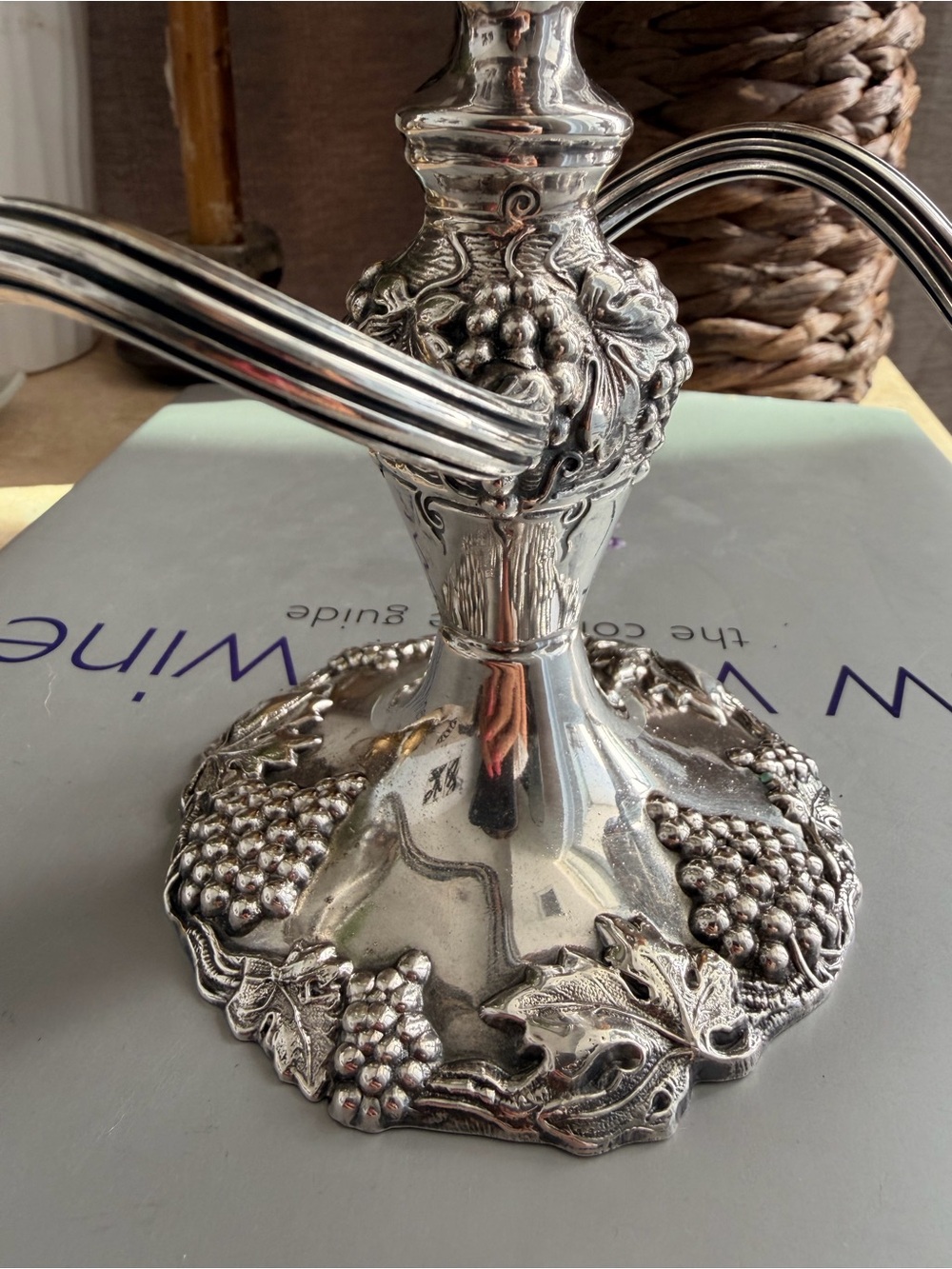 Vintage Benedict Proctor Silver PlatedThree-Arm Decorative Candelabra - Picture 2 of 6